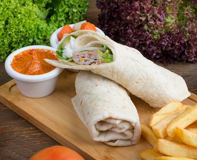 resep salad wrap